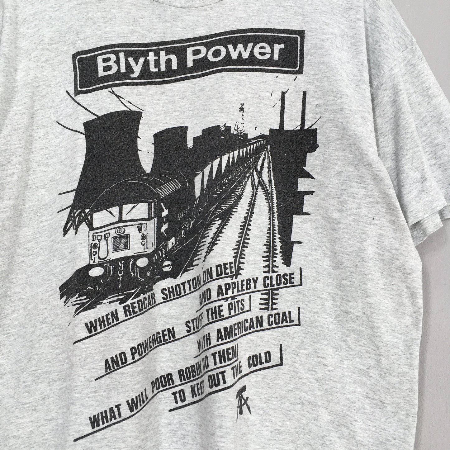 Blyth Power Indie Rock Tour Tshirt Large