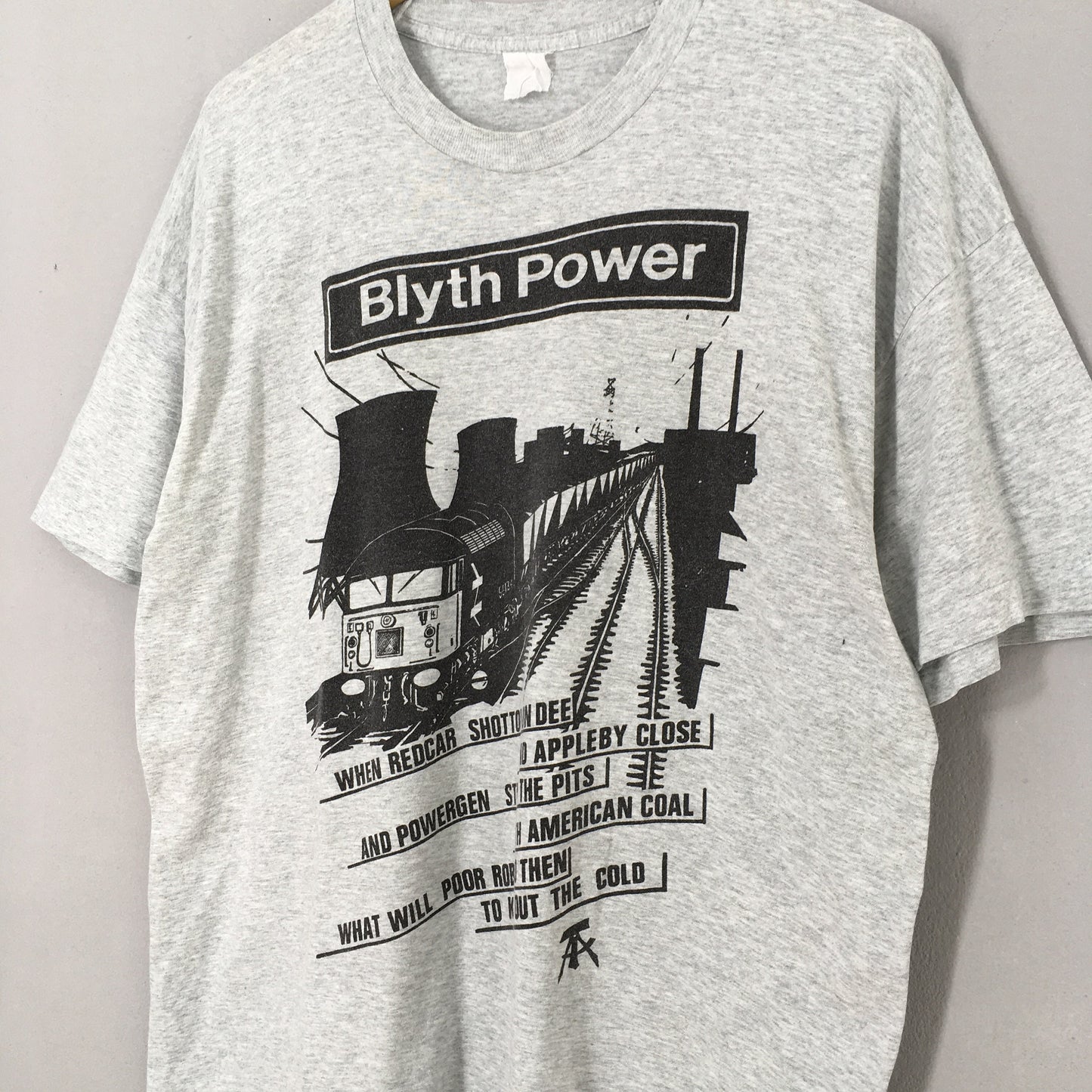 Blyth Power Indie Rock Tour Tshirt Large