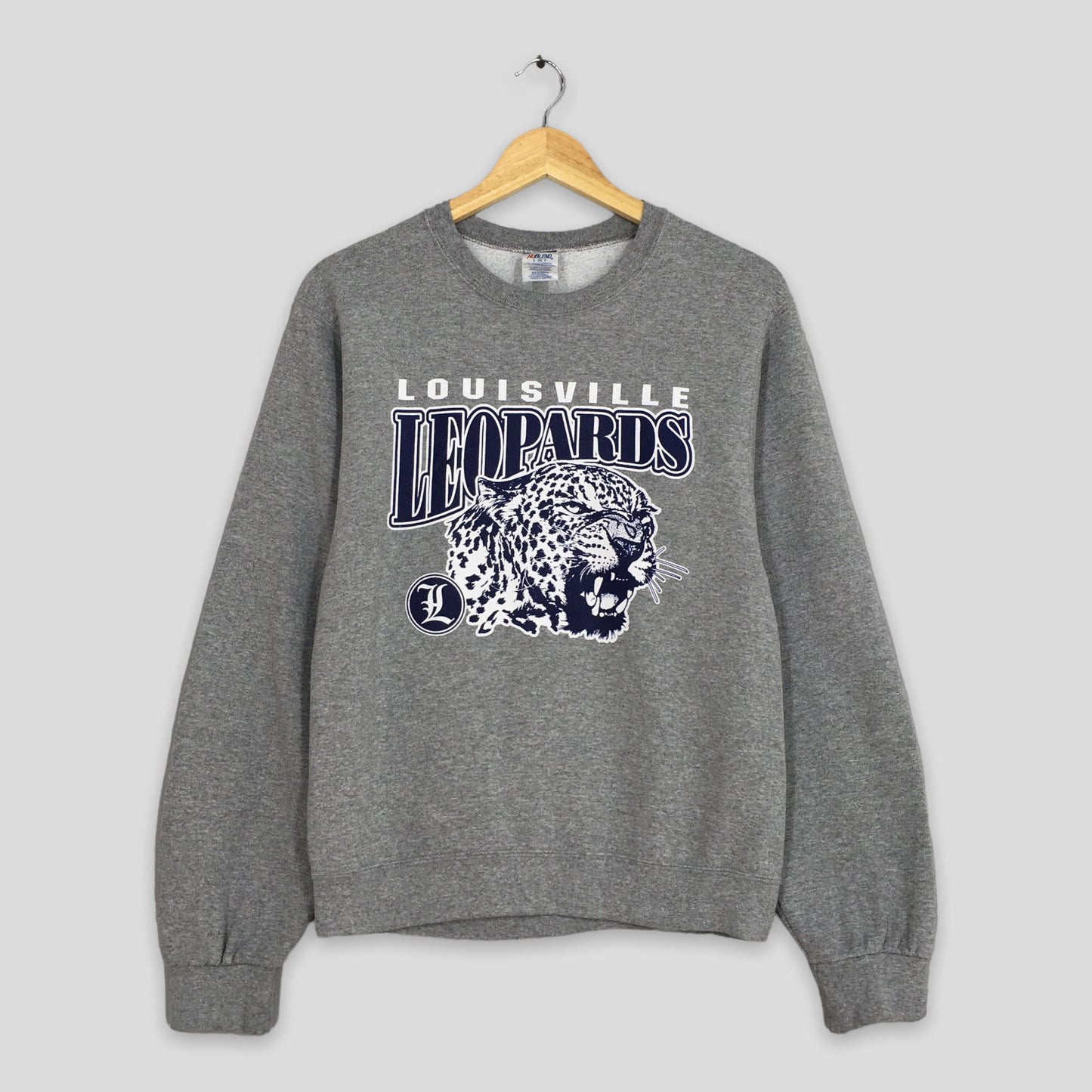 Louisville Leopards Gray Sweatshirt Small