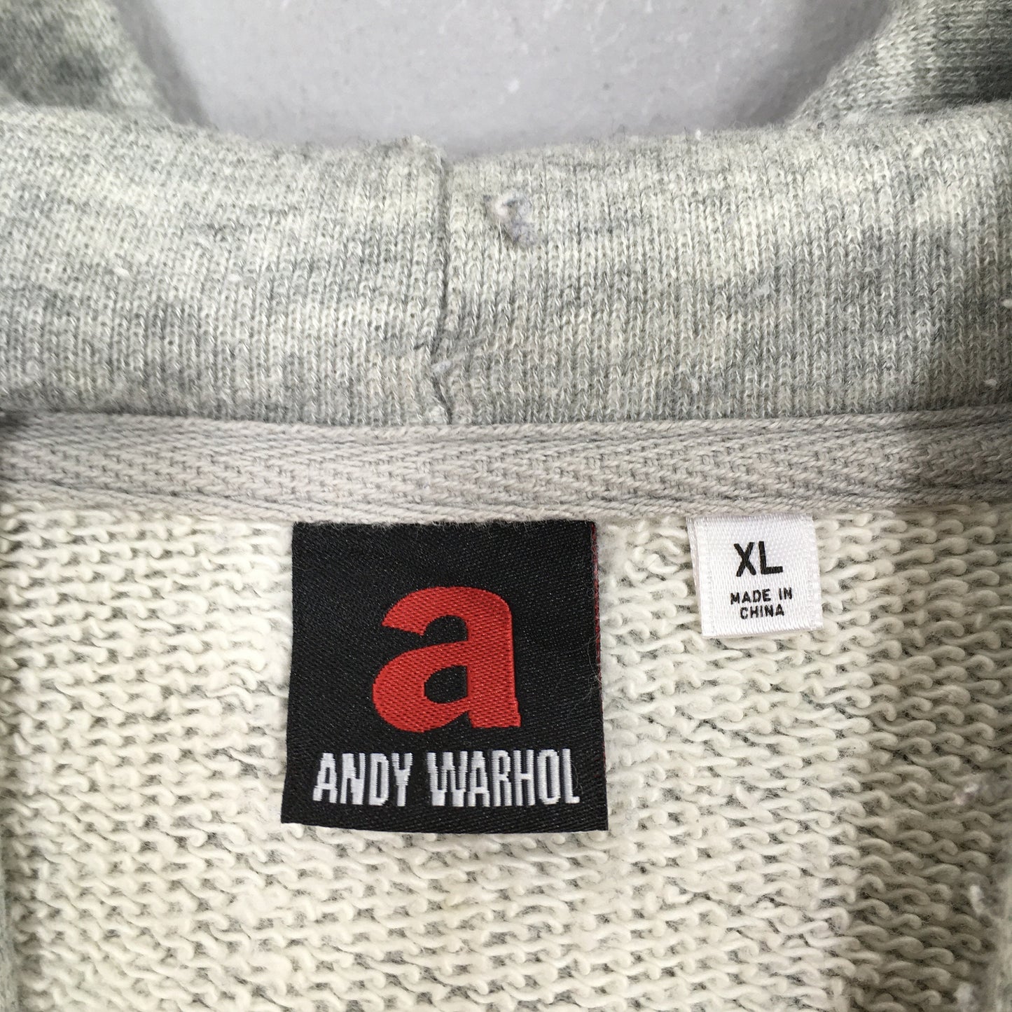 Andy Warhol Hoodie Sweatshirt XLarge