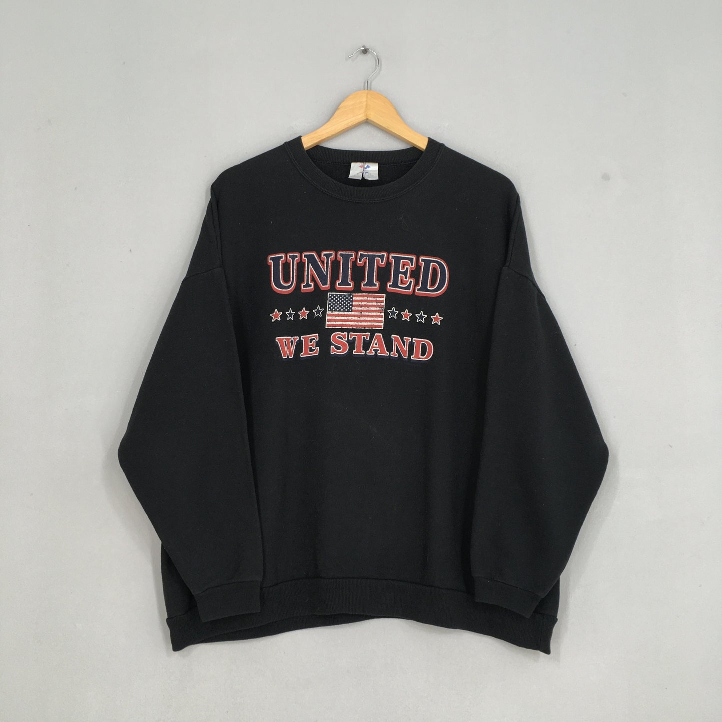 Y2K United We Stand Usa Sweatshirt XLarge