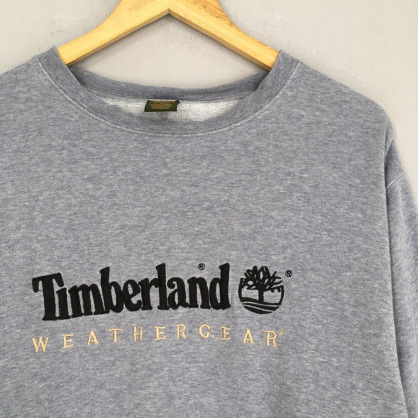 Timberland Weather Gear Gray Sweatshirt Medium