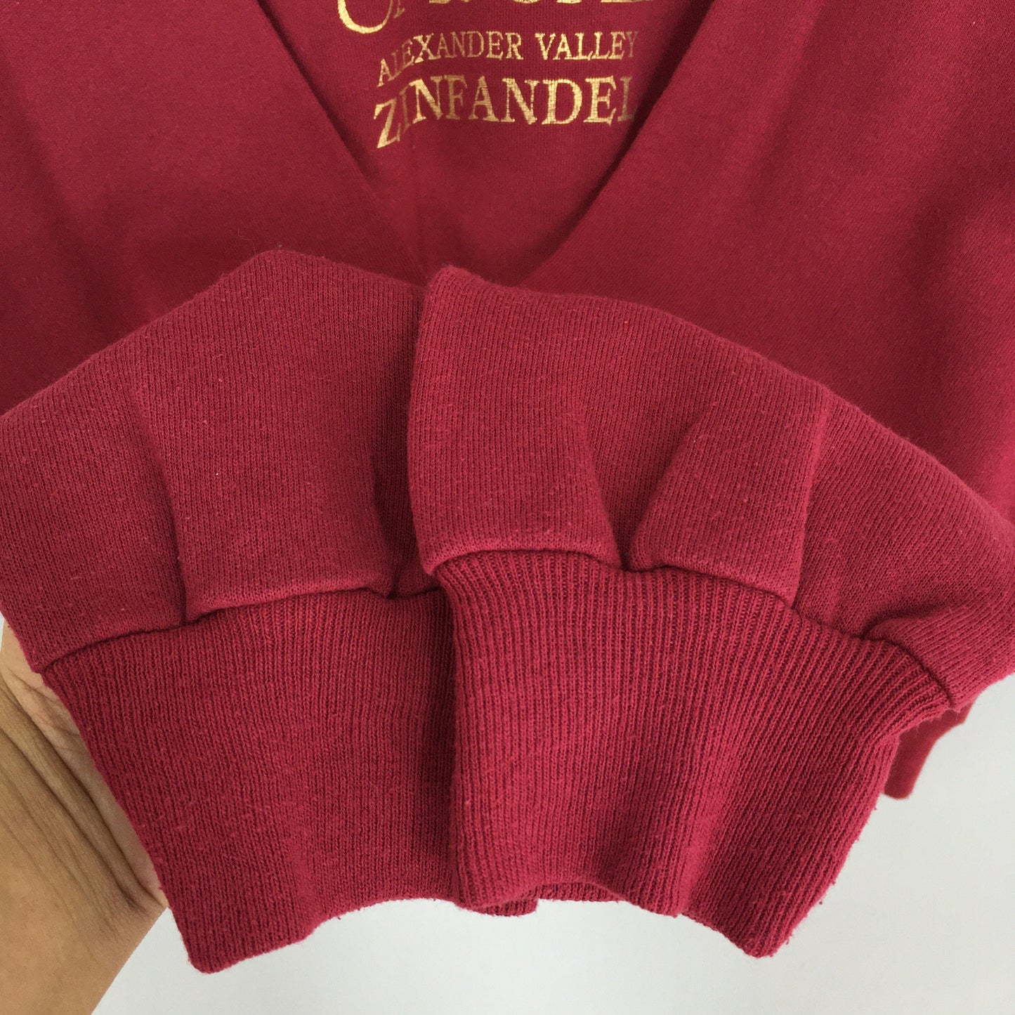 Sausal Zinfandel Red Sweatshirt XLarge