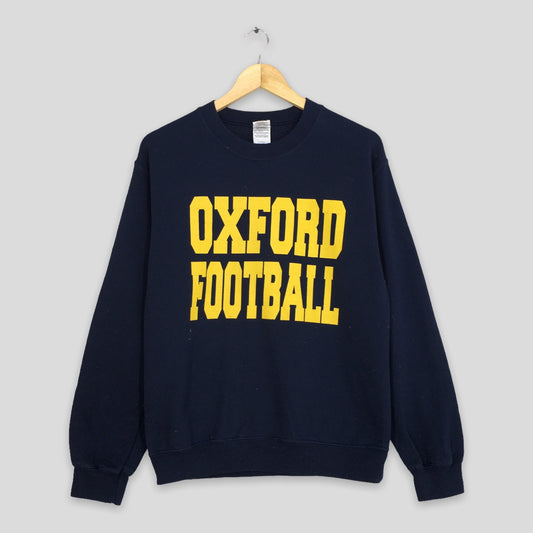 Oxford Football Blue Sweatshirt Small