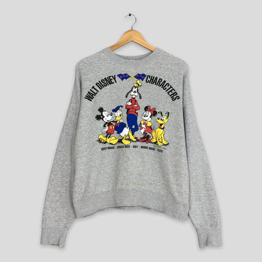 Walt Disney Characters Sweatshirt Medium