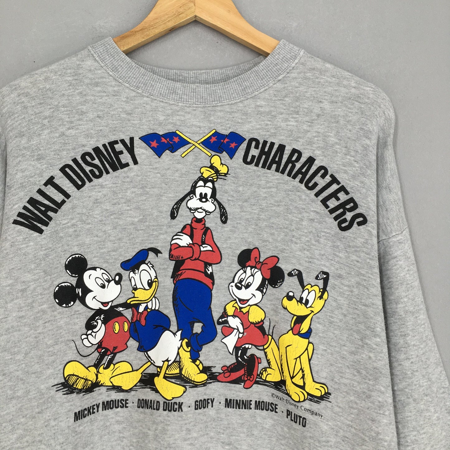 Walt Disney Characters Sweatshirt Medium