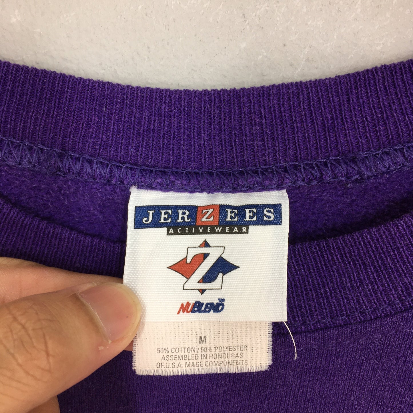 Alaska United States Purple Sweatshirt Medium