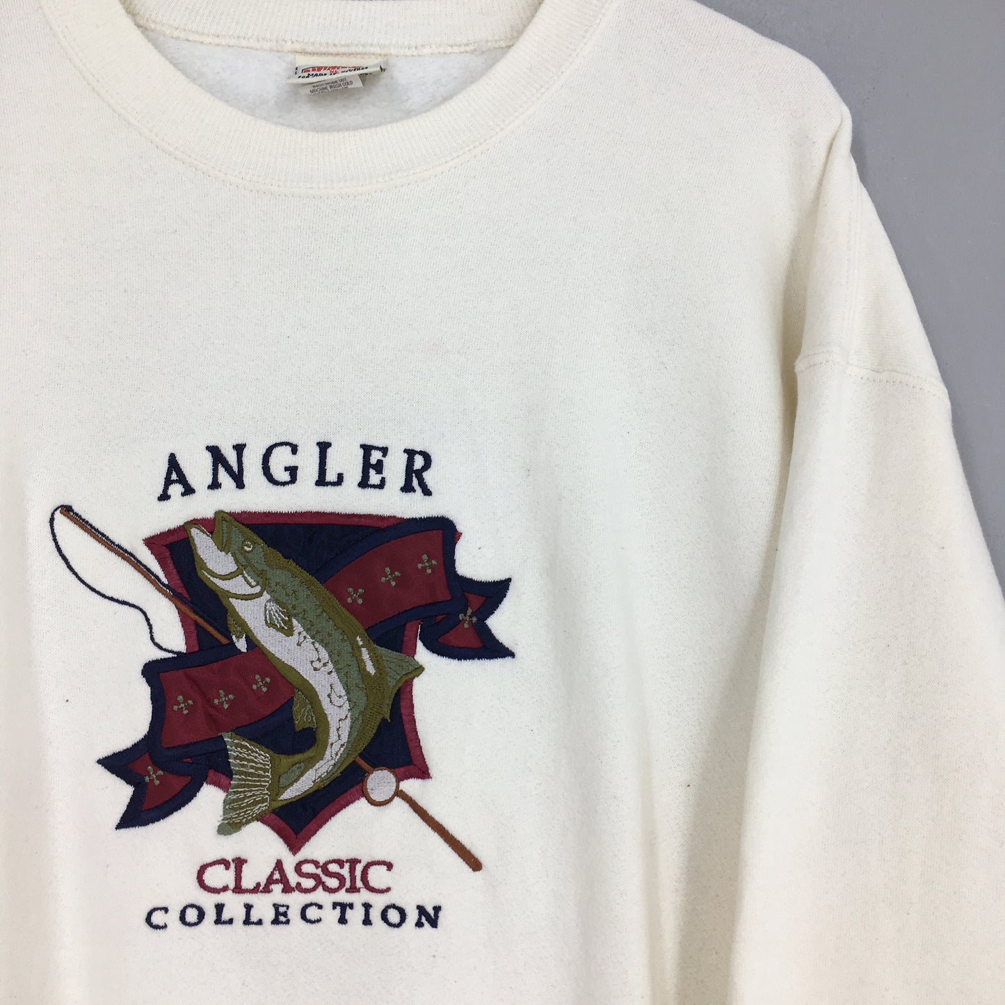 Angler Classic Fish Sweatshirt XLarge