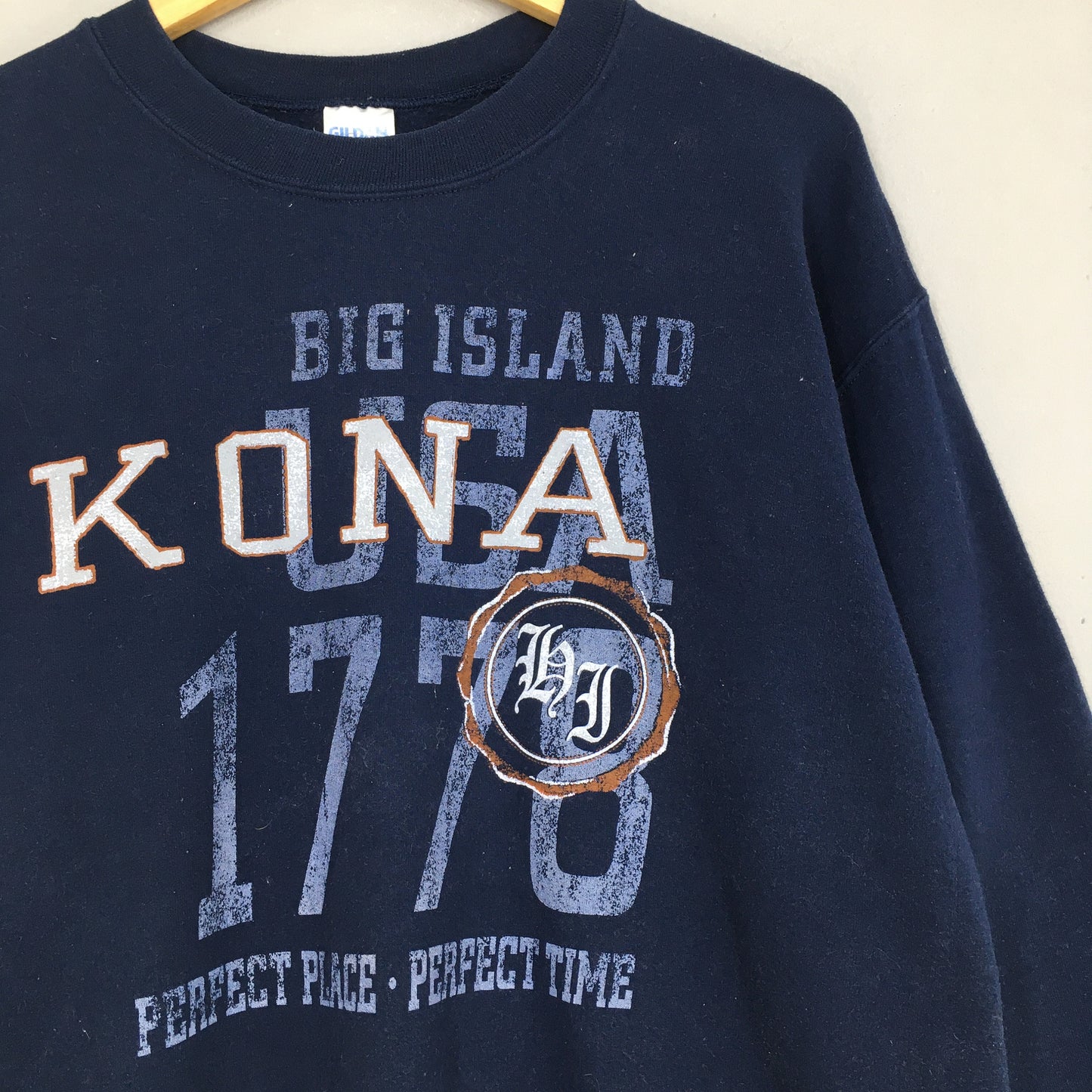 Y2K Kona Hawaii Big Island Sweatshirt Medium