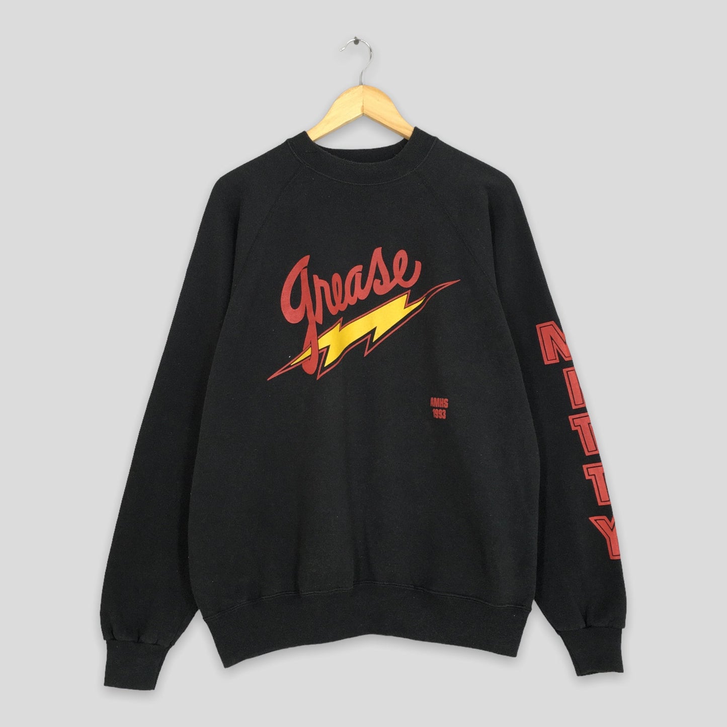 Grease Musical Black Sweatshirt XLarge