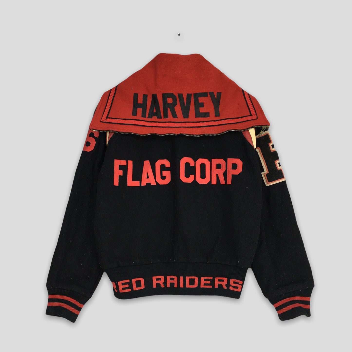 Harvey Flag Corp Wool College Jacket Medium