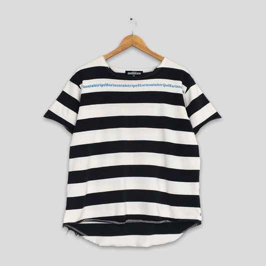 Rathole Jail Prison Stripes Tshirt Medium