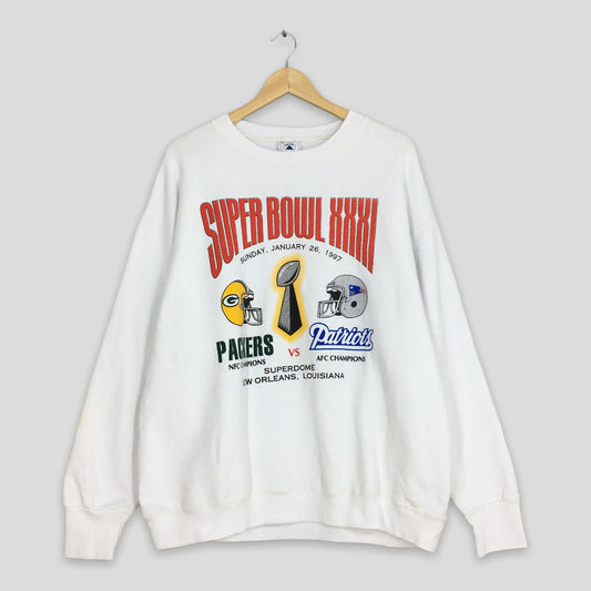 Super Bowl XXXI Champion Nfl Sweatshirt XLarge