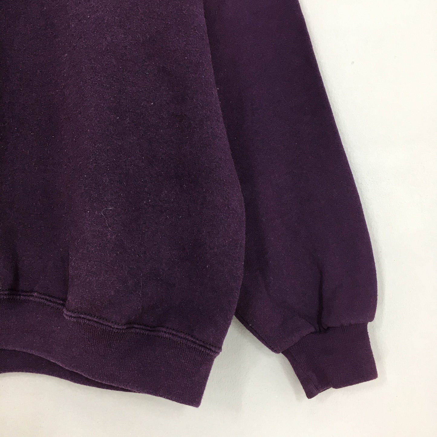 Chic Russell Blank Purple Sweatshirt XLarge