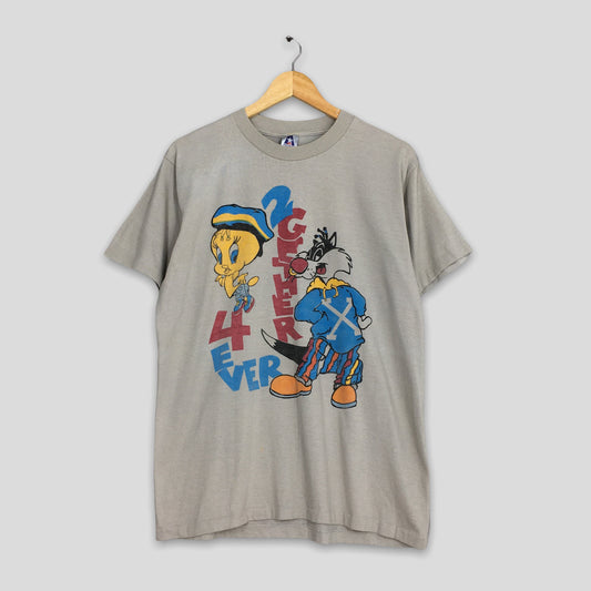 Looney Tunes Tweety Sylvester Tshirt XLarge