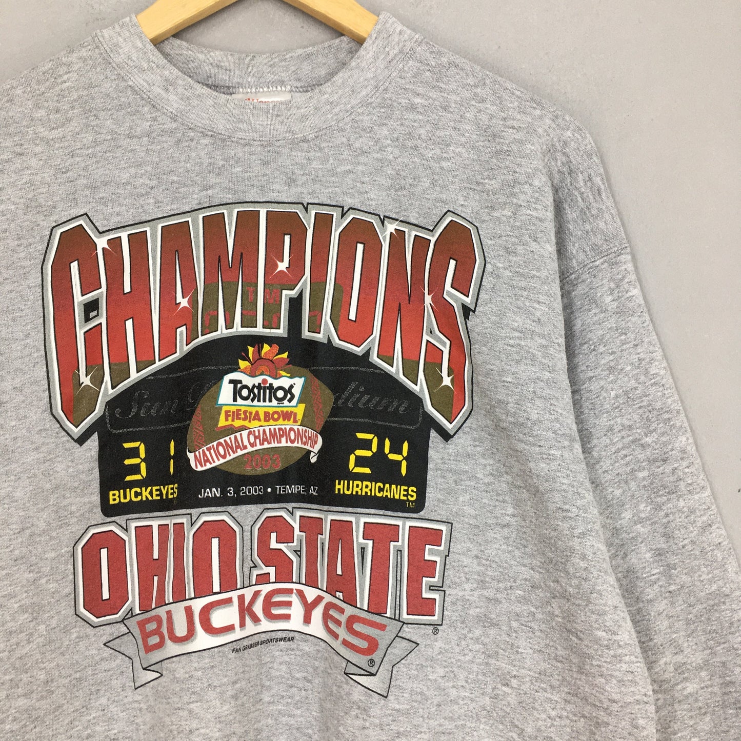 Y2K Ohio State Buckeyes Ncaa Sweatshirt Medium