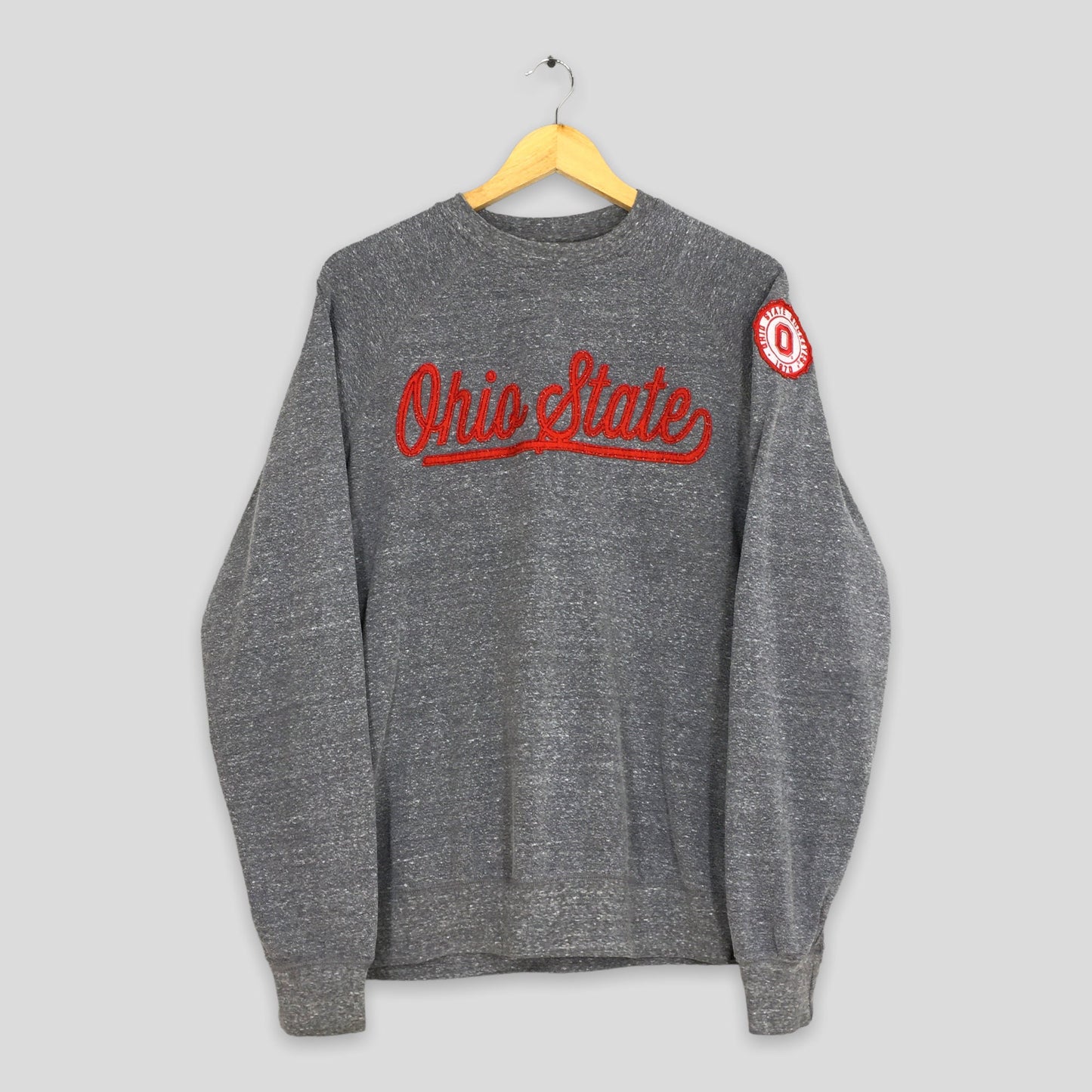 Ohio State Buckeyes Gray Sweater Large