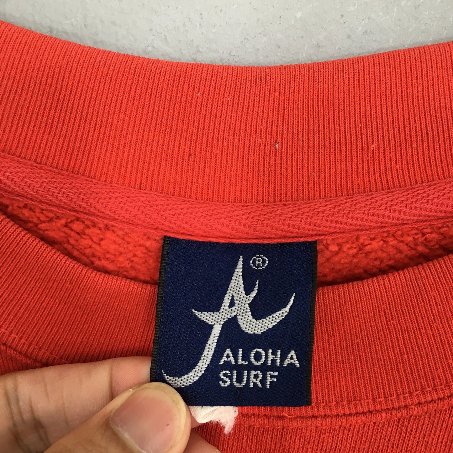 Aloha Australia Surf Red Sweatshirt Medium