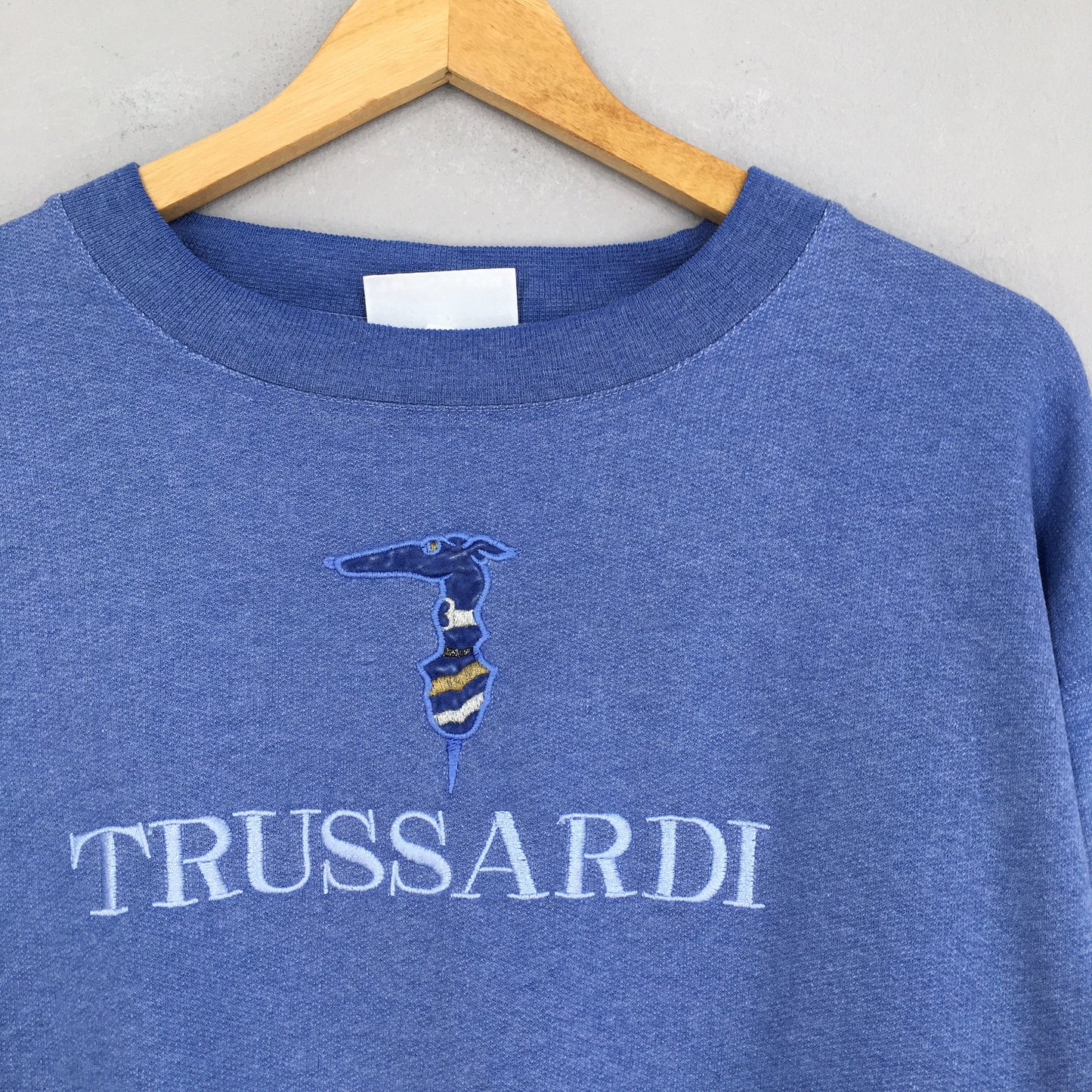 Trussardi Jeans Blue Sweatshirt Medium