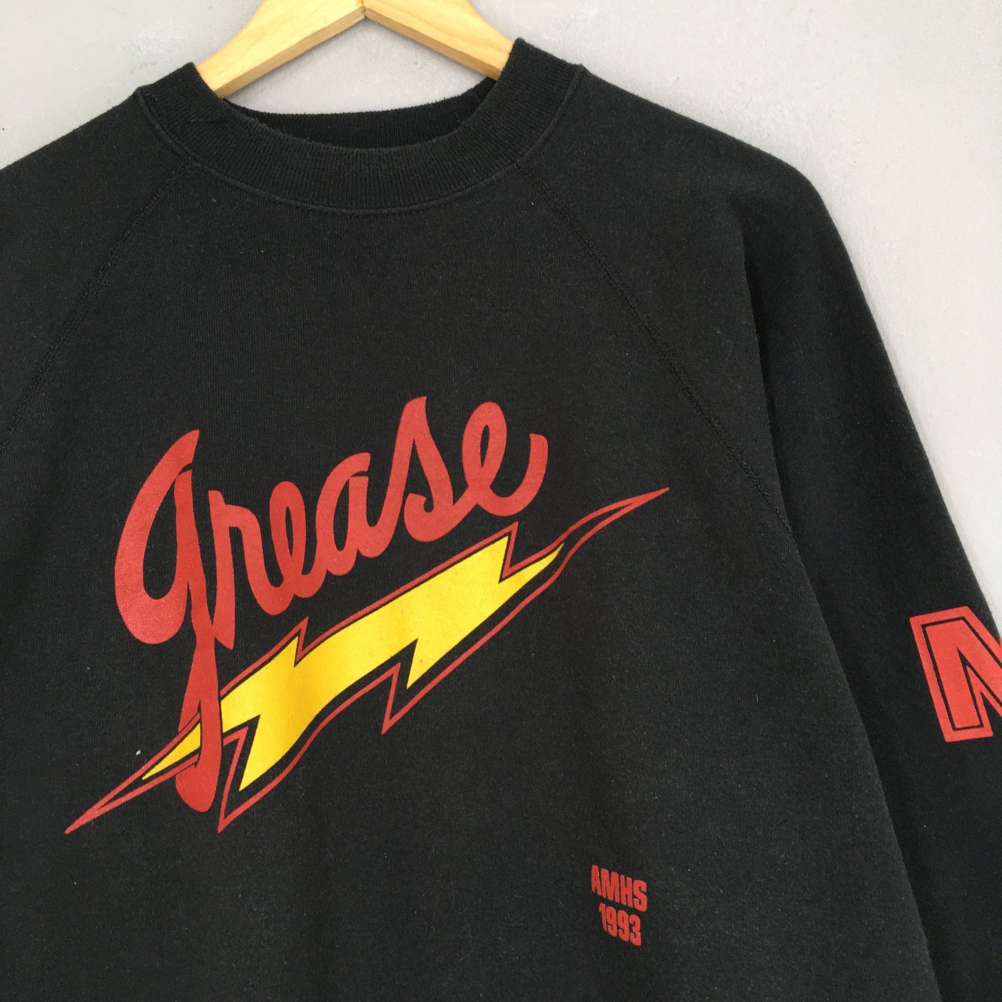 Grease Musical Black Sweatshirt XLarge