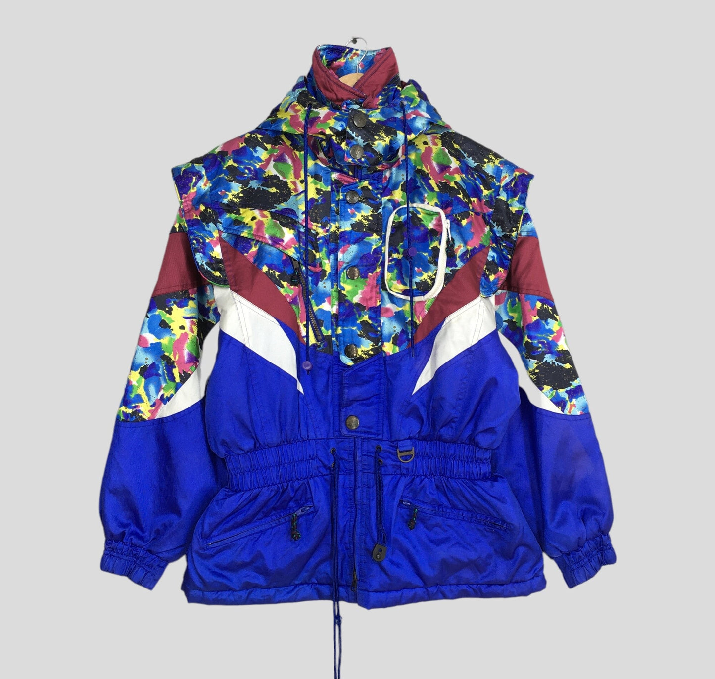 Lamboley Bomber Pop Art Ski Jacket Medium