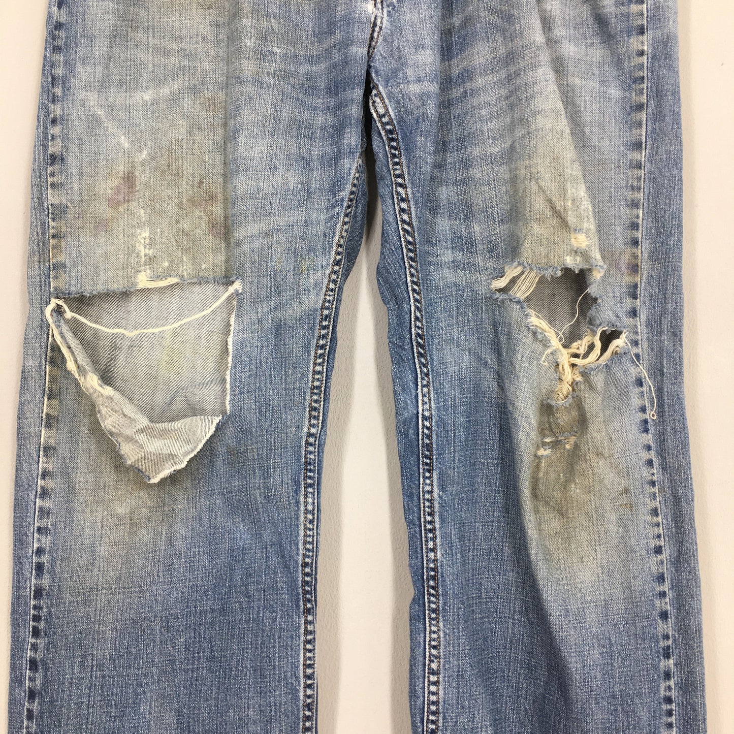 Levi's 659 Ripped Distressed Jeans Size 41x31