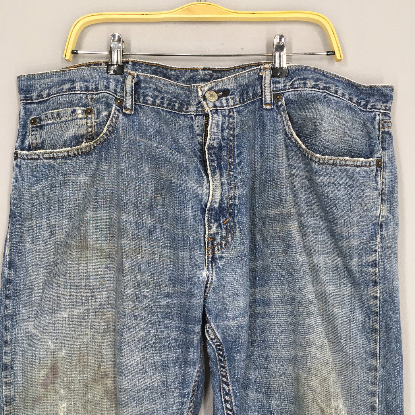 Levi's 659 Ripped Distressed Jeans Size 41x31