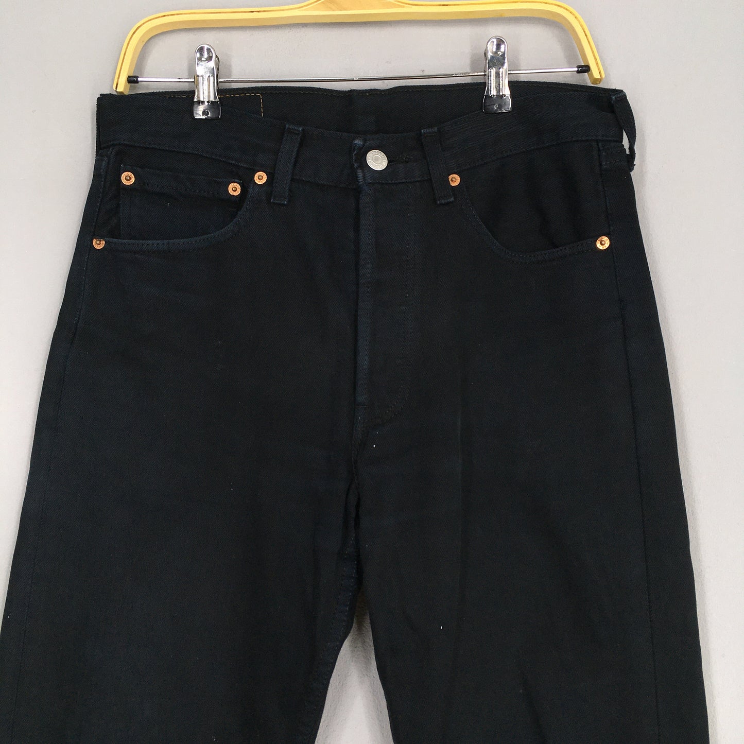 Levi's 501 Levi's Super Black Overdyed Size 30x32