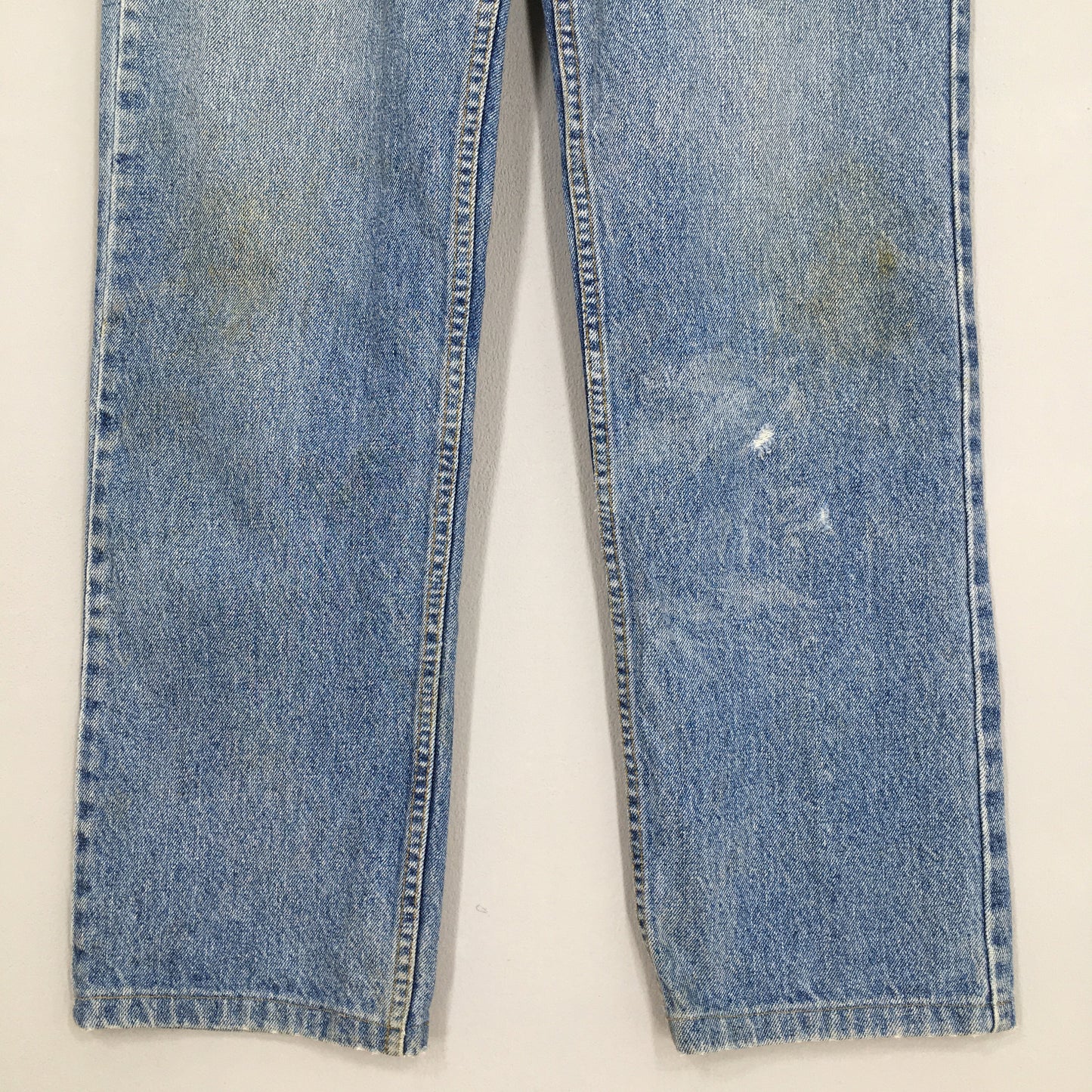 Levi's 512 Blue Jeans Straight Cut Size 33x30.5