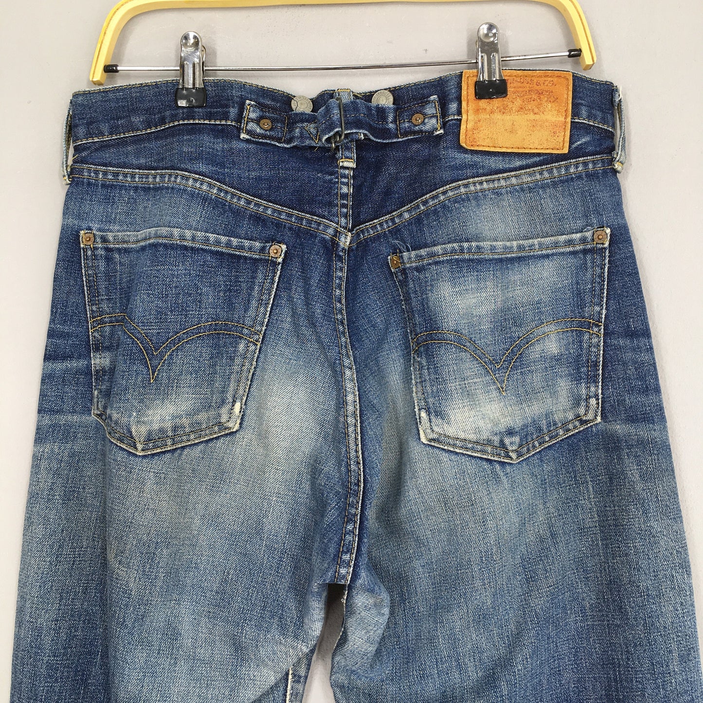 Levi's 702 LVC Redline Selvedge Jeans Size 33x35