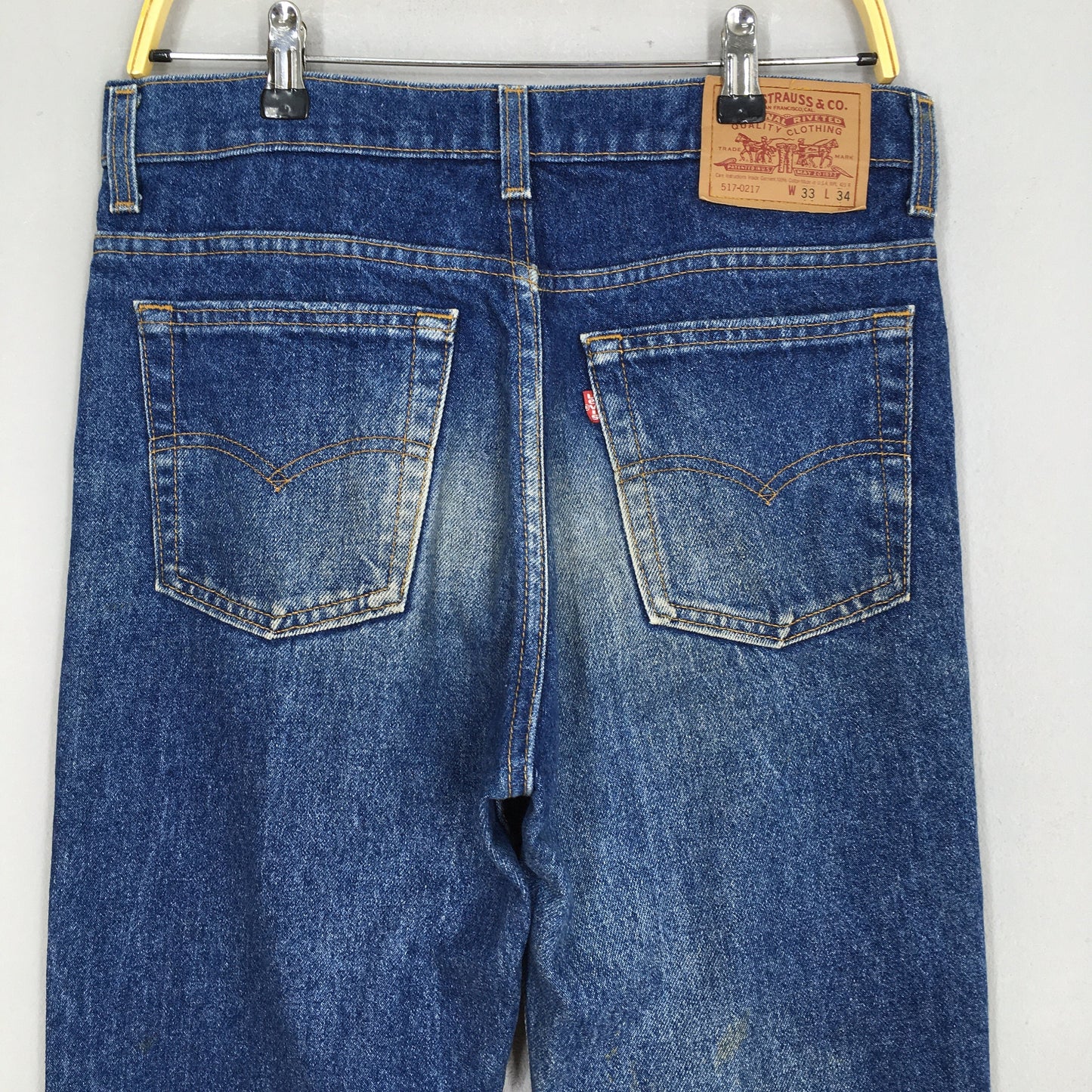 Levi's 517 Bootcut Stonewash Blue Size 31x34