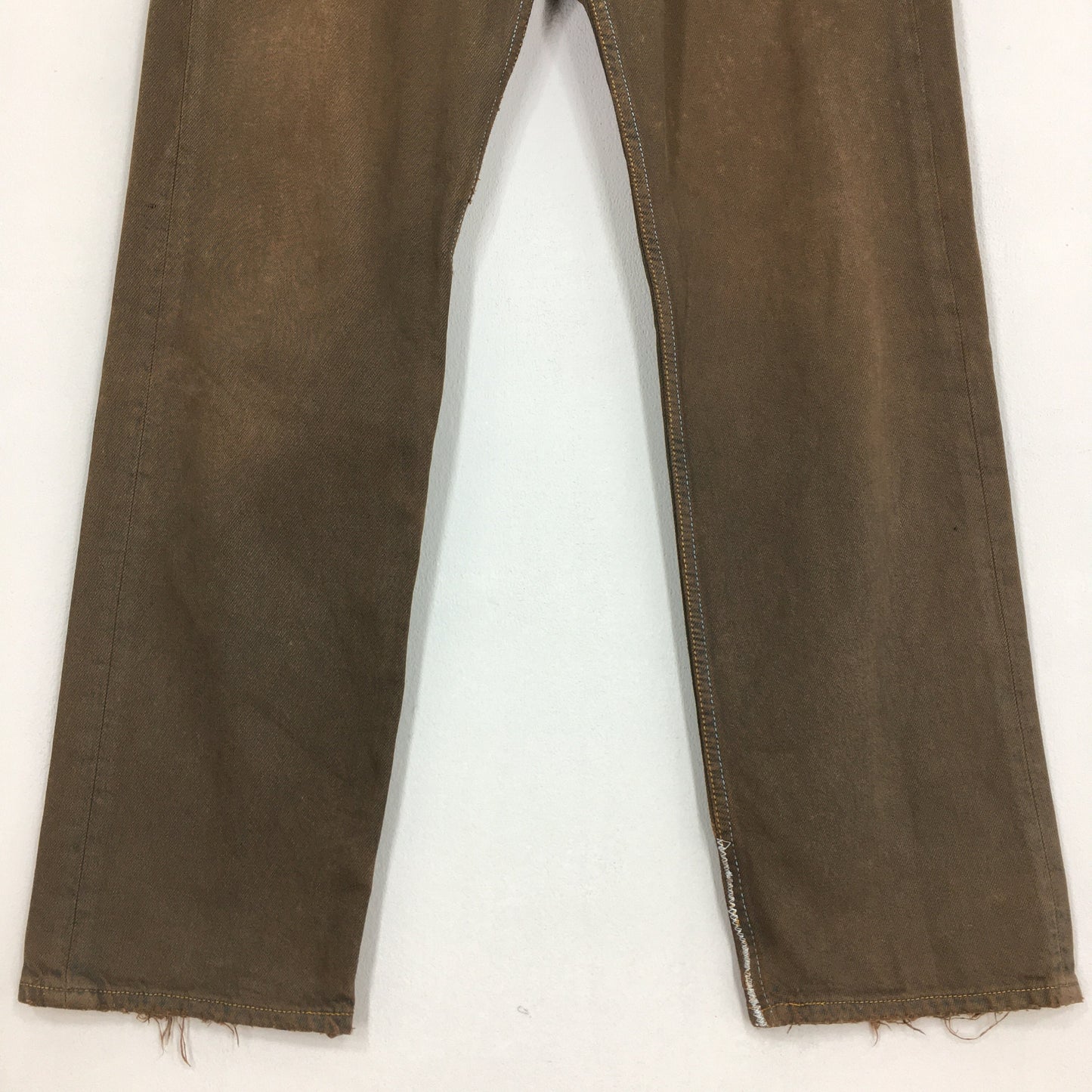 Levi's 501 Overdyed Brown Jeans Size 29x29.5