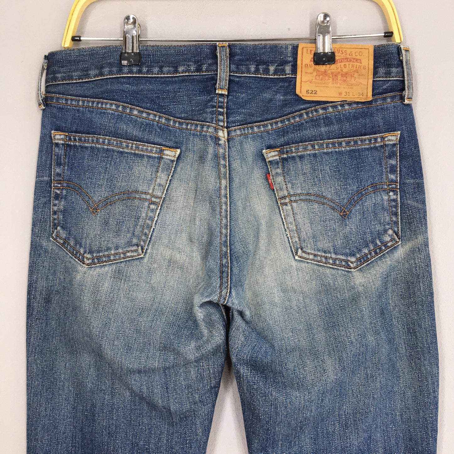 Levi's 522 Straight Cut Jeans Size 31x32.5