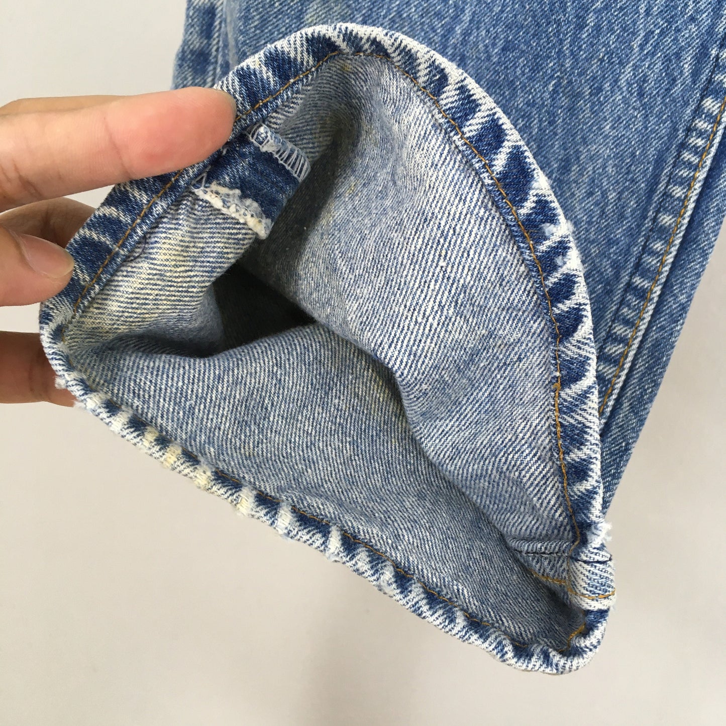 Levi's 501 Faded Dirty Blue Jeans Size 29x30.5