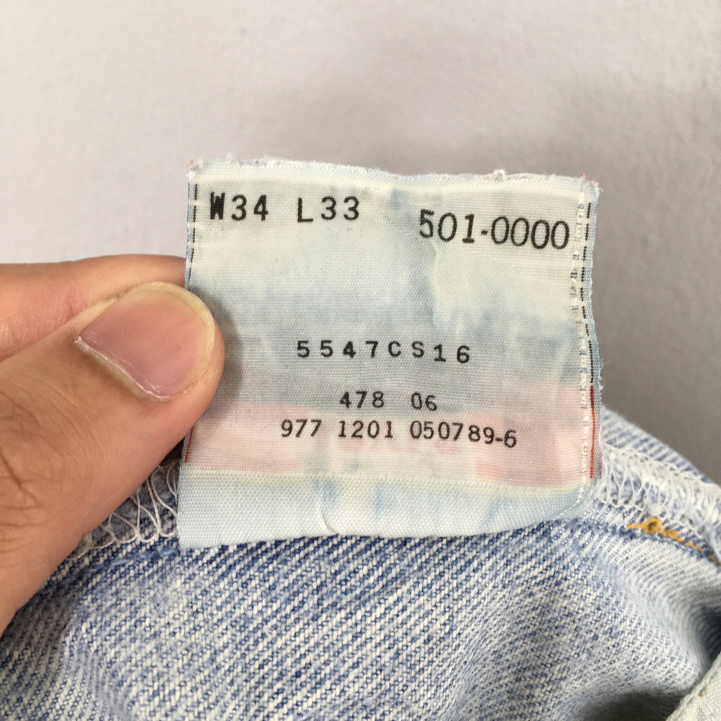 Levi's 501 Light Wash Jeans Faded Size 31x29.5