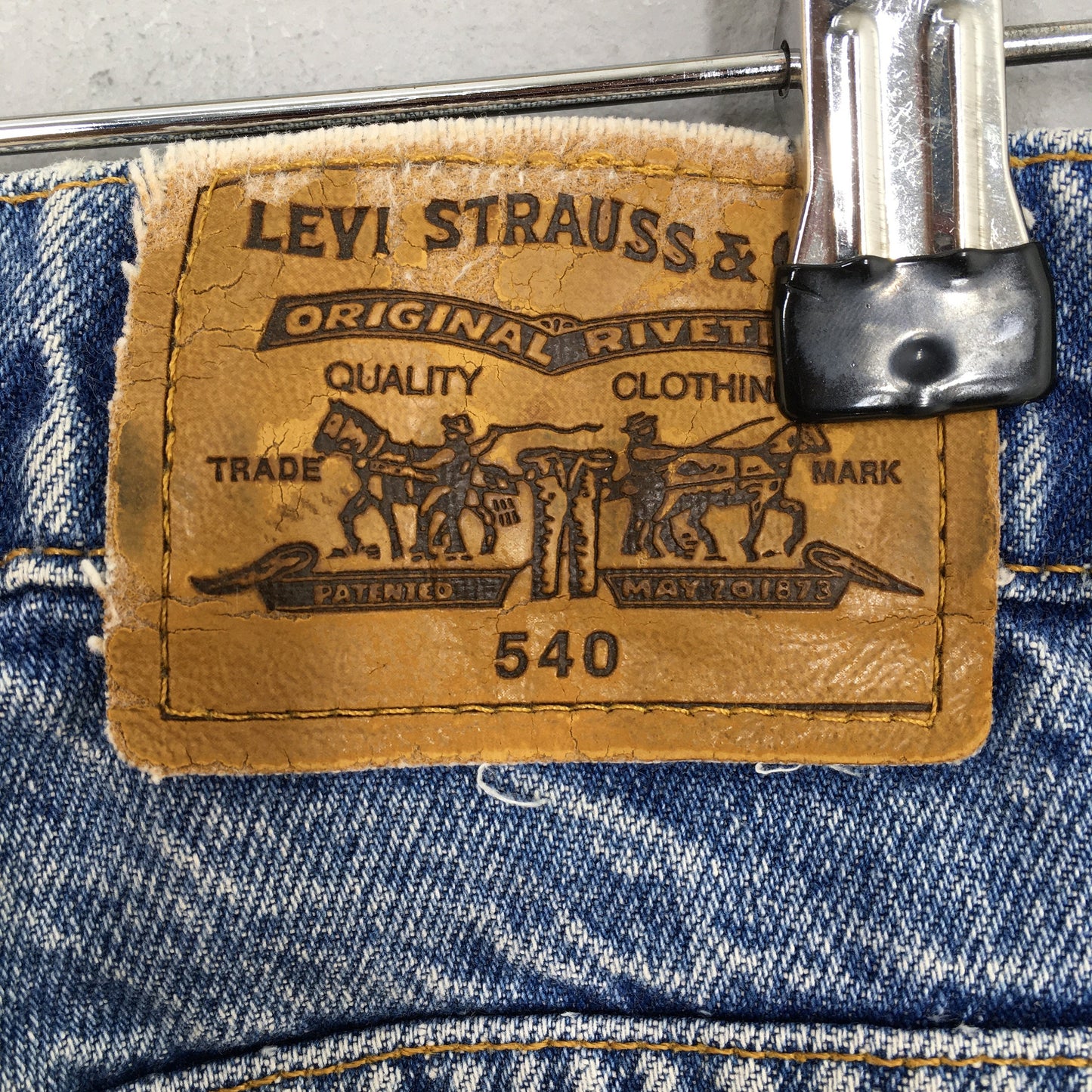 Levi's 540 Relaxed Fit Jeans Zipper Jeans Size 35x38
