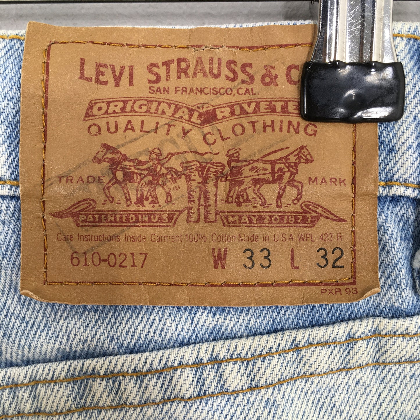 Levi's 610 Faded Blue Jeans Size 32x31.5