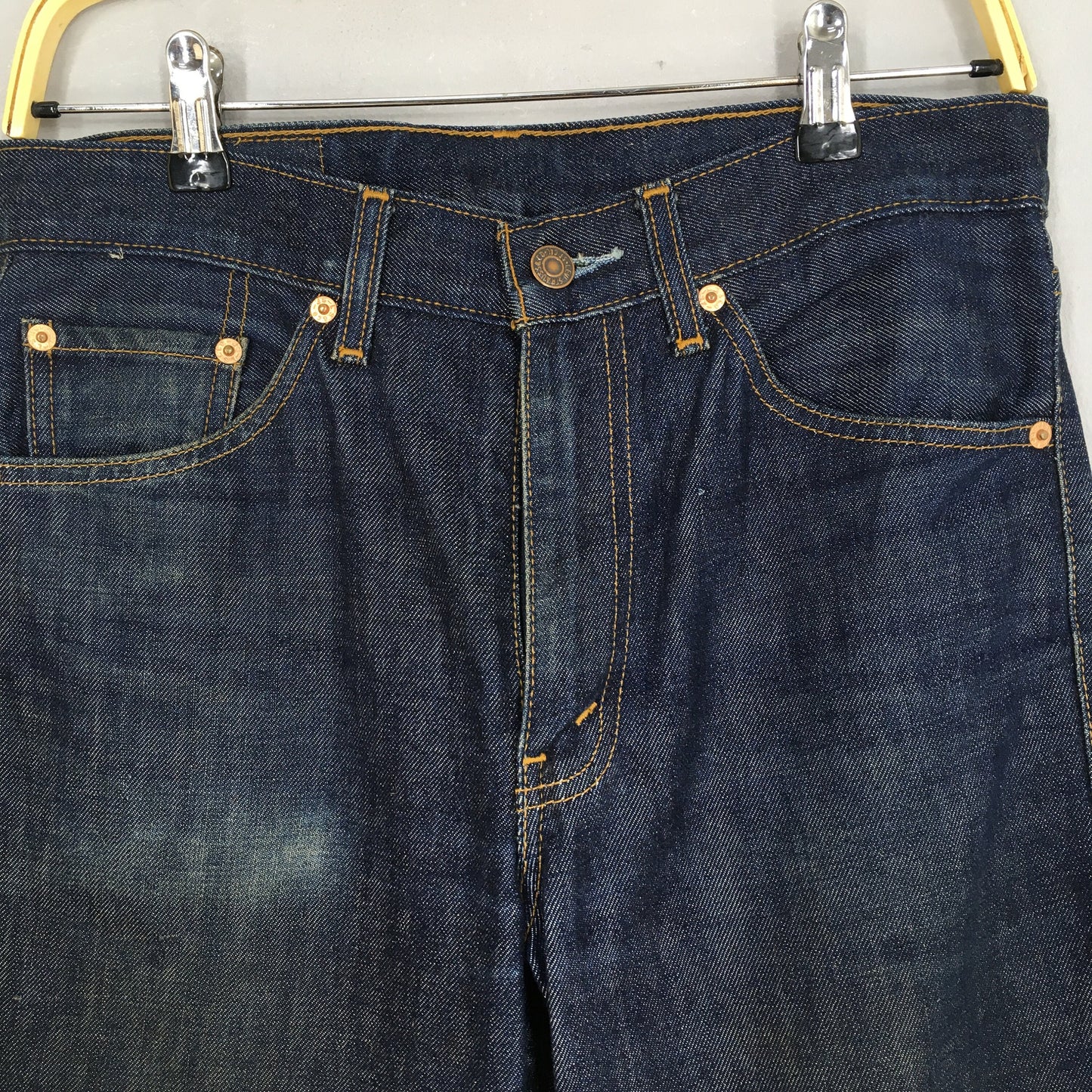 Levi's 517 Bootcut Flare Jeans Indigo Blue Size 30x31