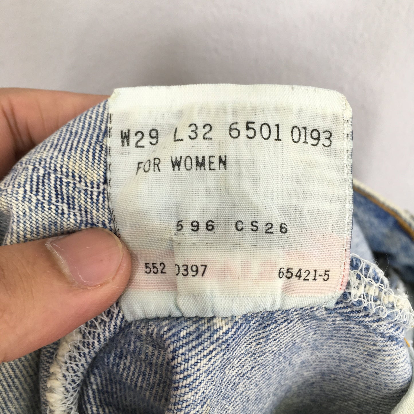 Levi's 501 Faded Dirty Jeans Size 28x28