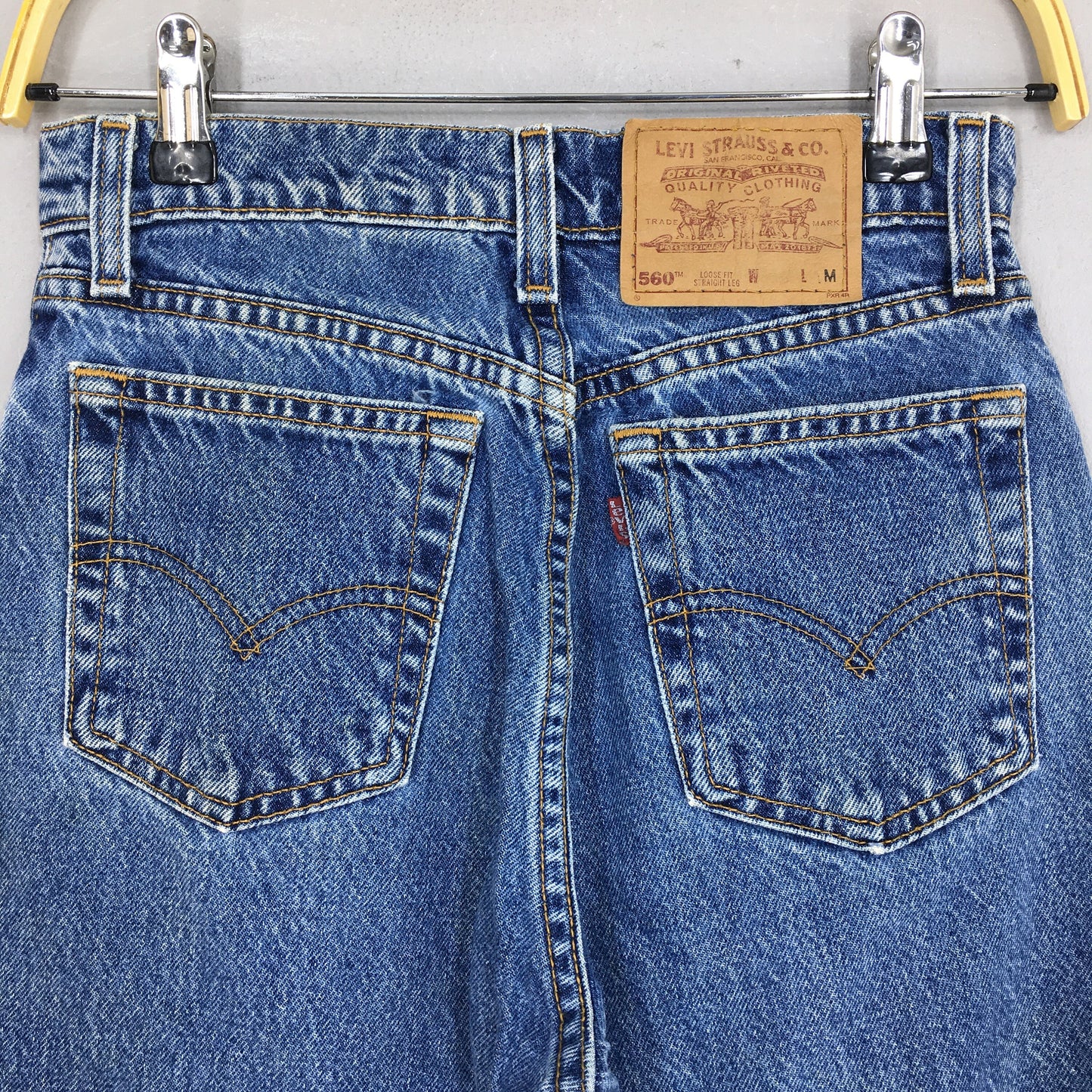 Levi's 560 Relaxed Fit Jeans Blue Jeans Size 26x32