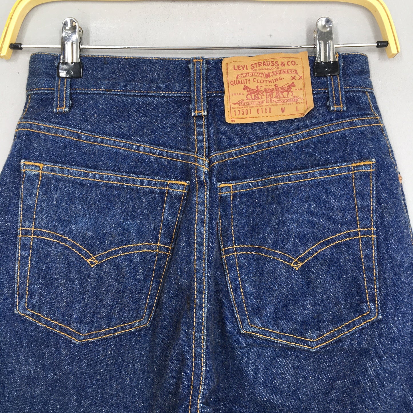 Levi's 501 Indigo Blue Jeans Size 25x29