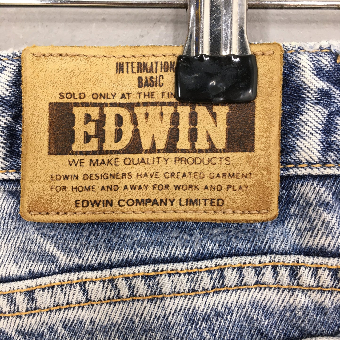 Edwin Classic Acid Wash Blue Jeans Size 28x27