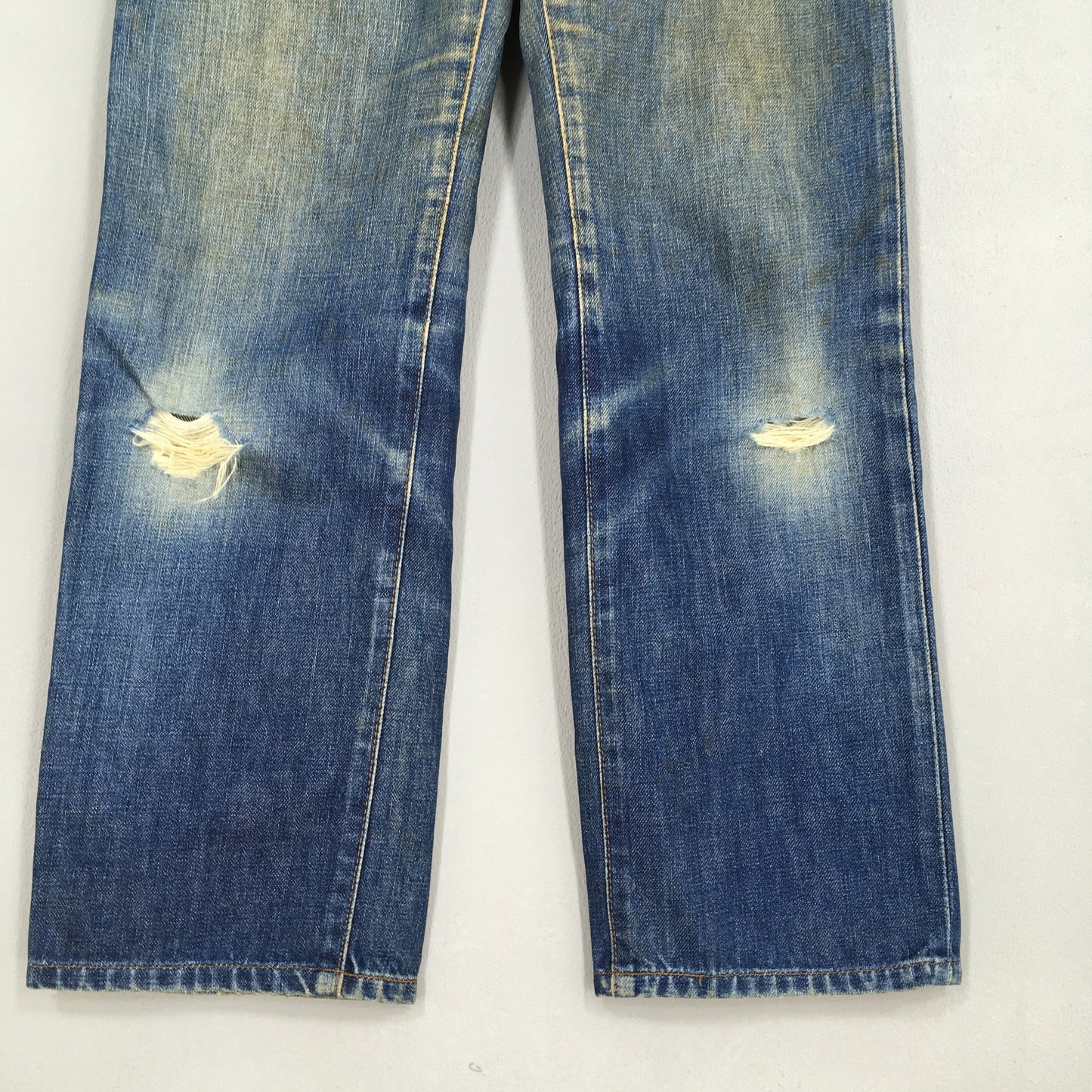 Edwin Classic Stonewash Distressed Jeans Size 27x27.5