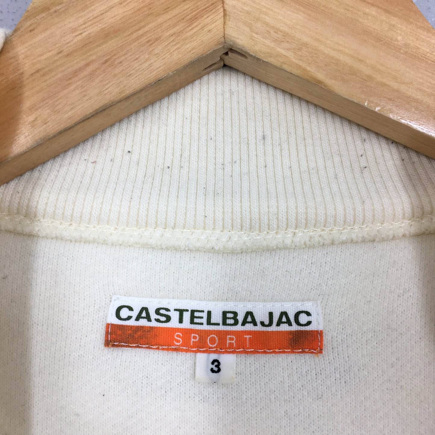 Jc De Castelbajac Sports Half Zipper Sweater Medium