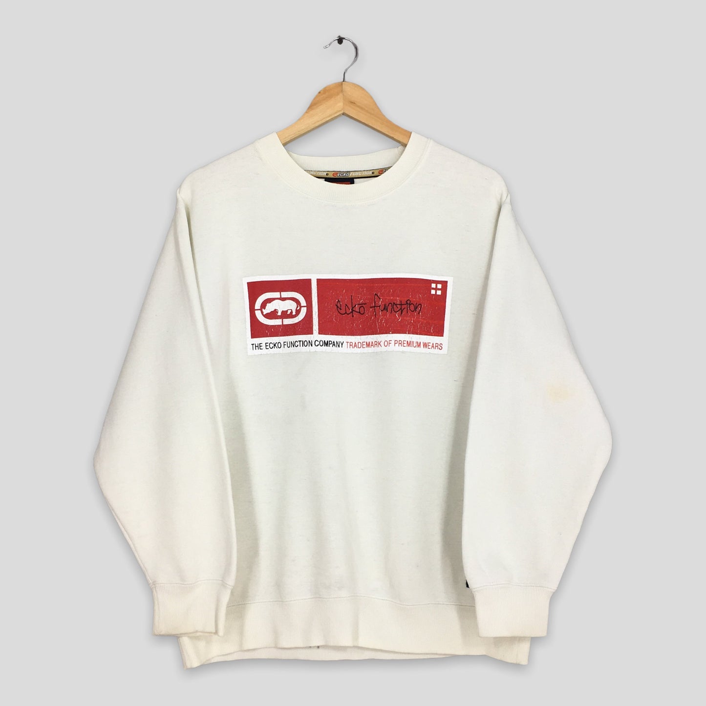 Ecko Function White Sweatshirt Medium