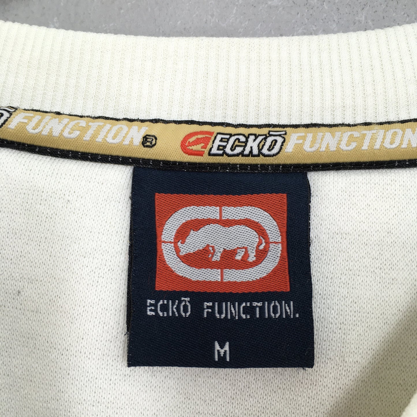 Ecko Function White Sweatshirt Medium