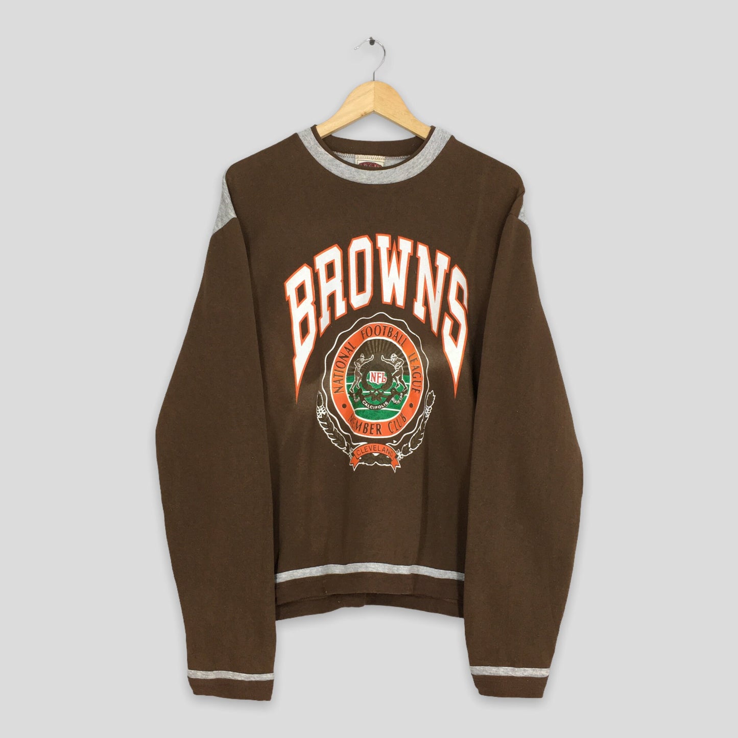 Cleveland Browns Rugby NFL Sweatshirt Large