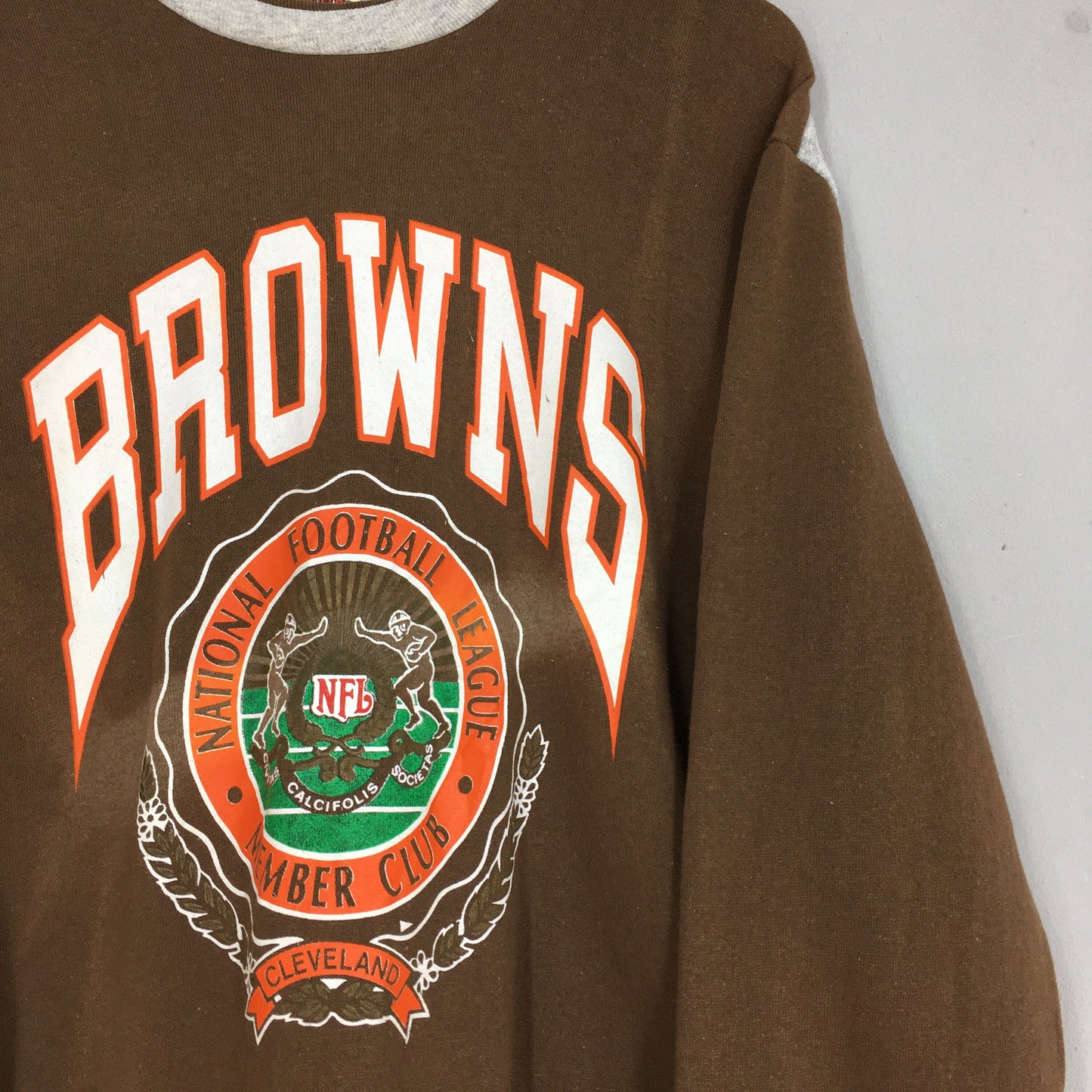 Cleveland Browns Rugby NFL Sweatshirt Large