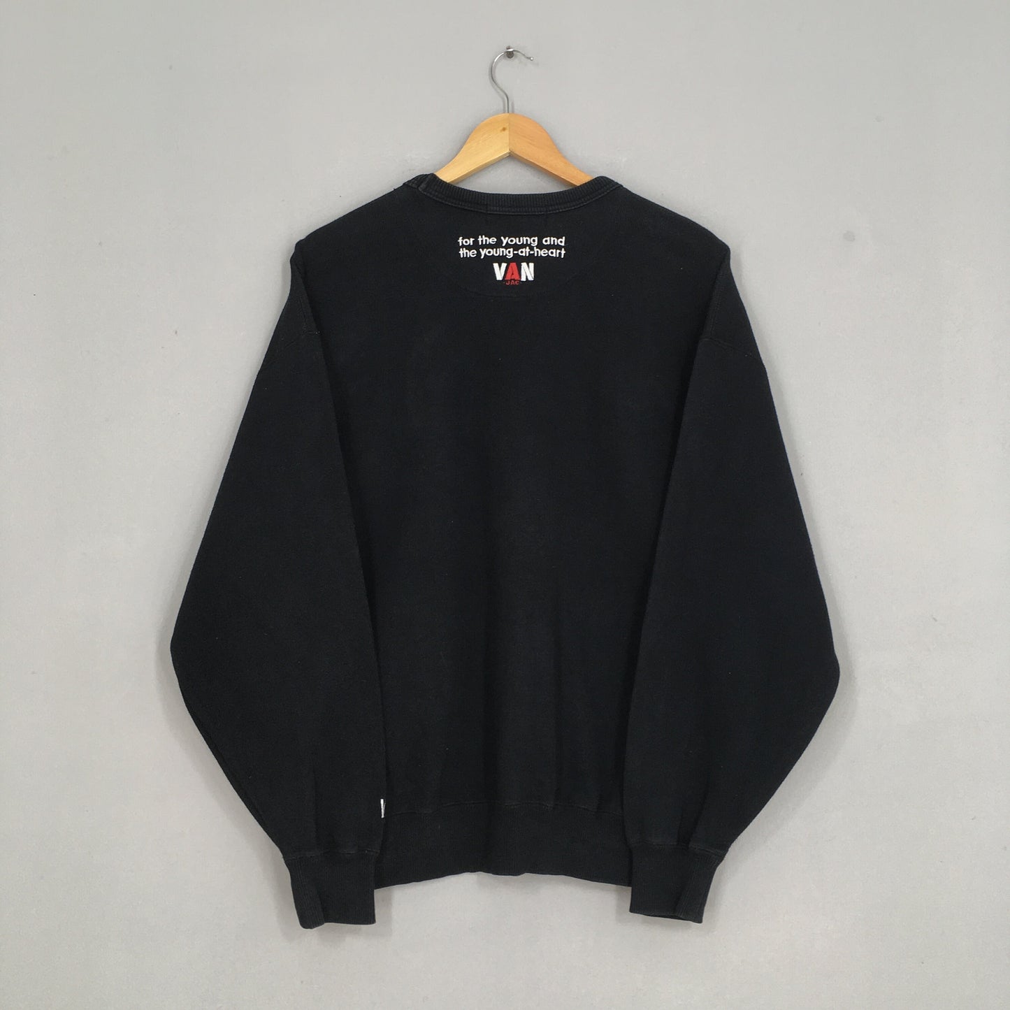 Van Jac Black Sweatshirt XLarge