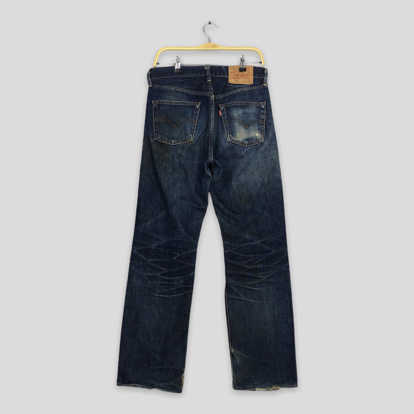 Levi's 502 Big E LVC Japan Redline Stone Washed Size 30x30